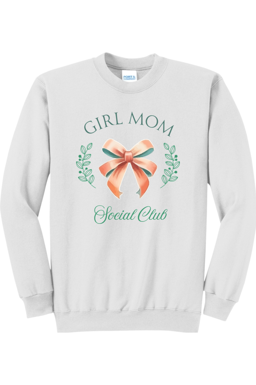 Girl Mom Social Club Crewneck Sweatshirt