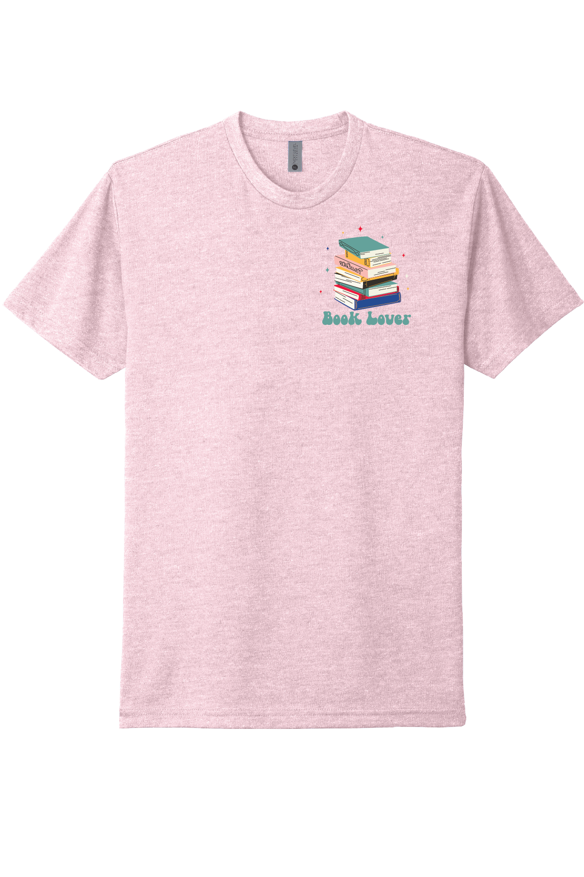 Book Lover Stacked Books T-Shirt