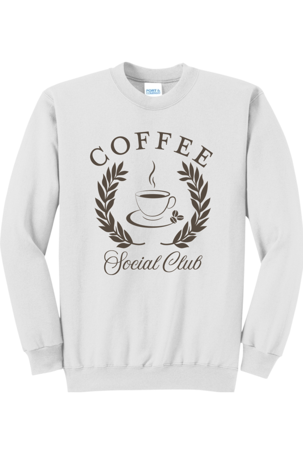 Coffee Social Club Crewneck Sweatshirt