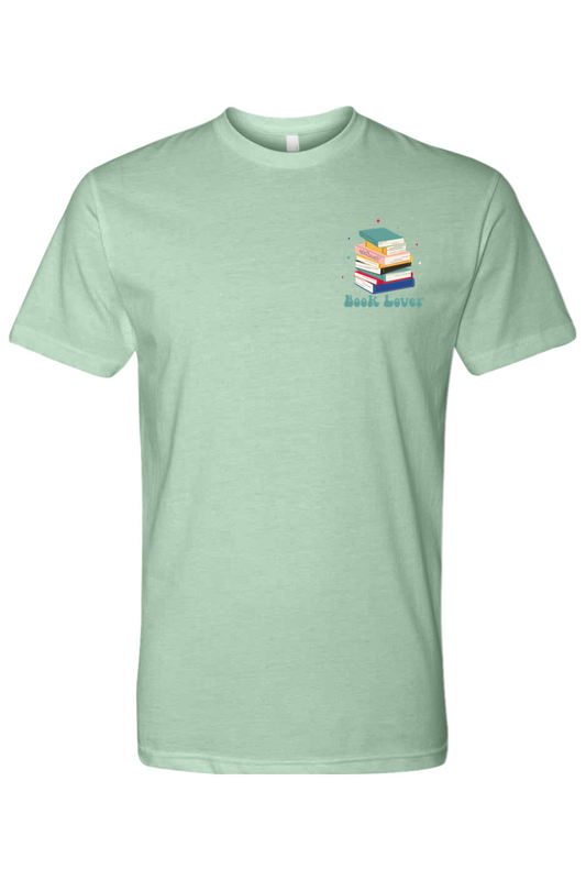 Book Lover Stacked Books T-Shirt