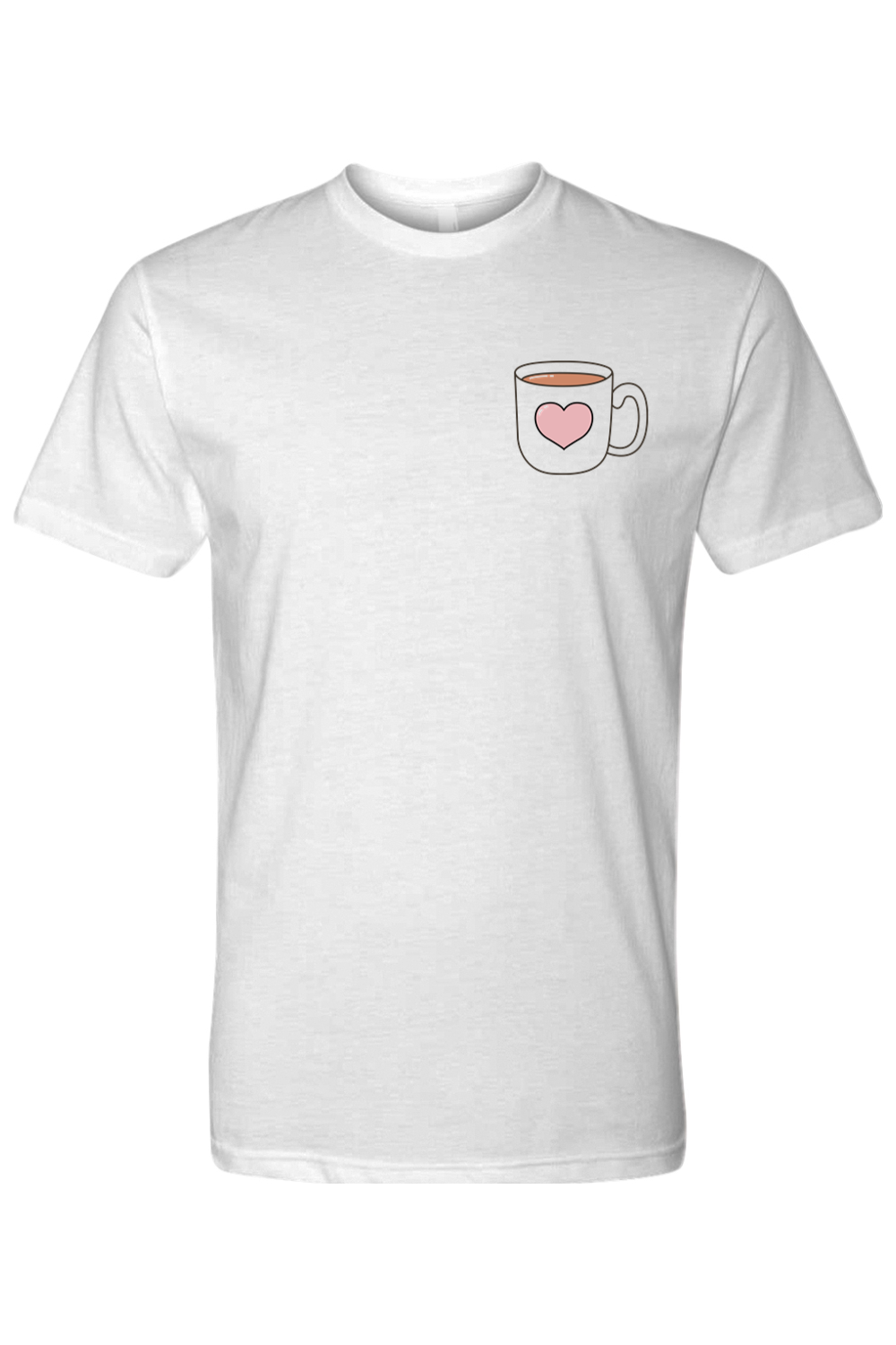 Coffee Cup with Heart T-Shirt